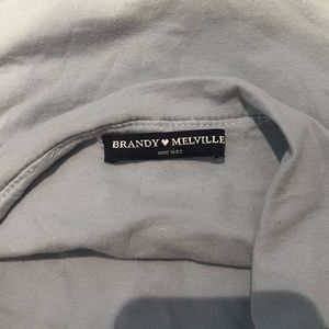Brandy Melville light blue tube top